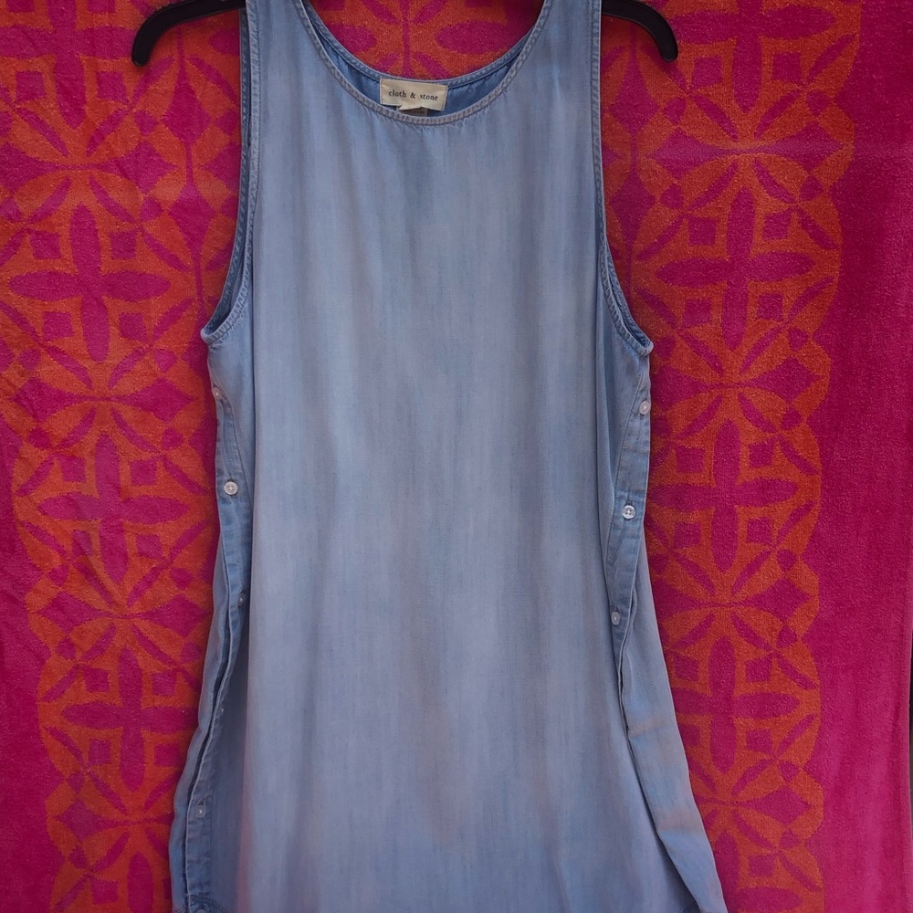 Anthropologie Cloth & Stone Denim Dress